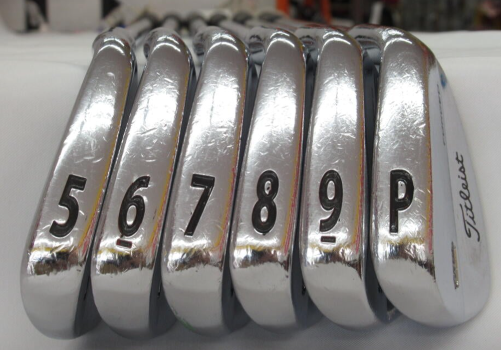 Titleist MB 710 Iron Set 5-PW RH X100 Stiff Steel Japan Golf