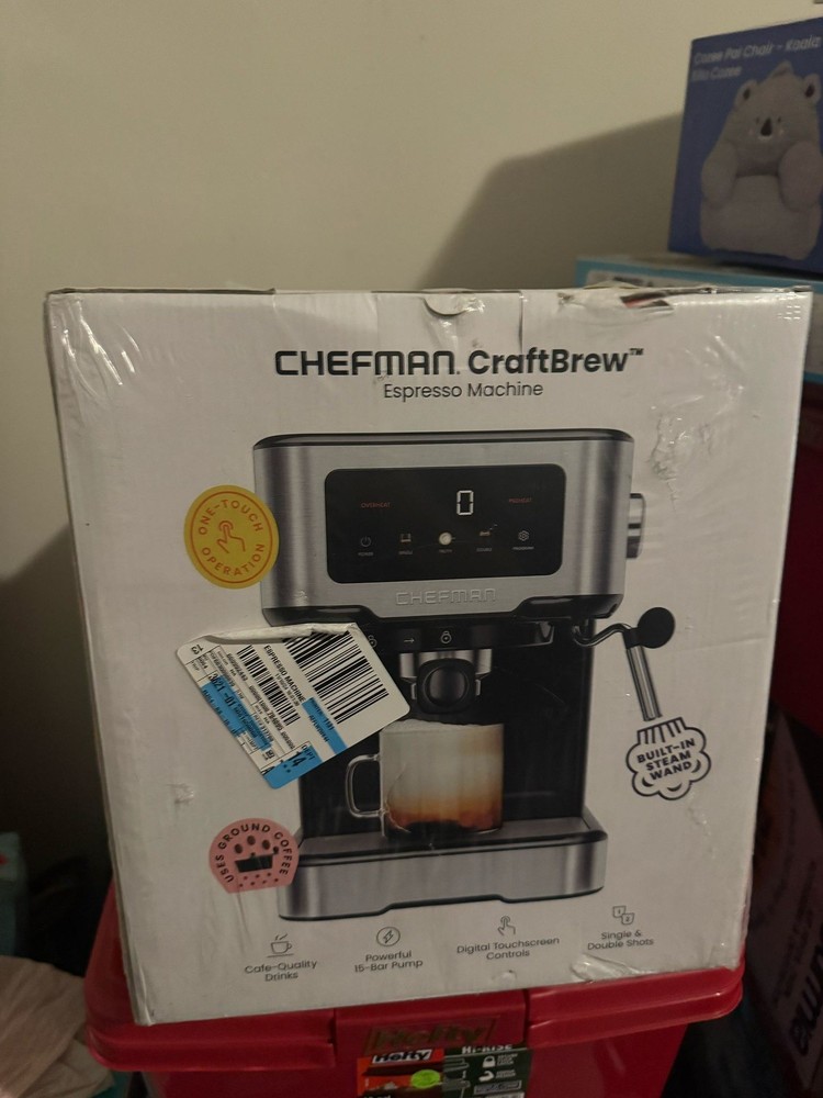Cafetera Chefman     Craftbrew Espresso