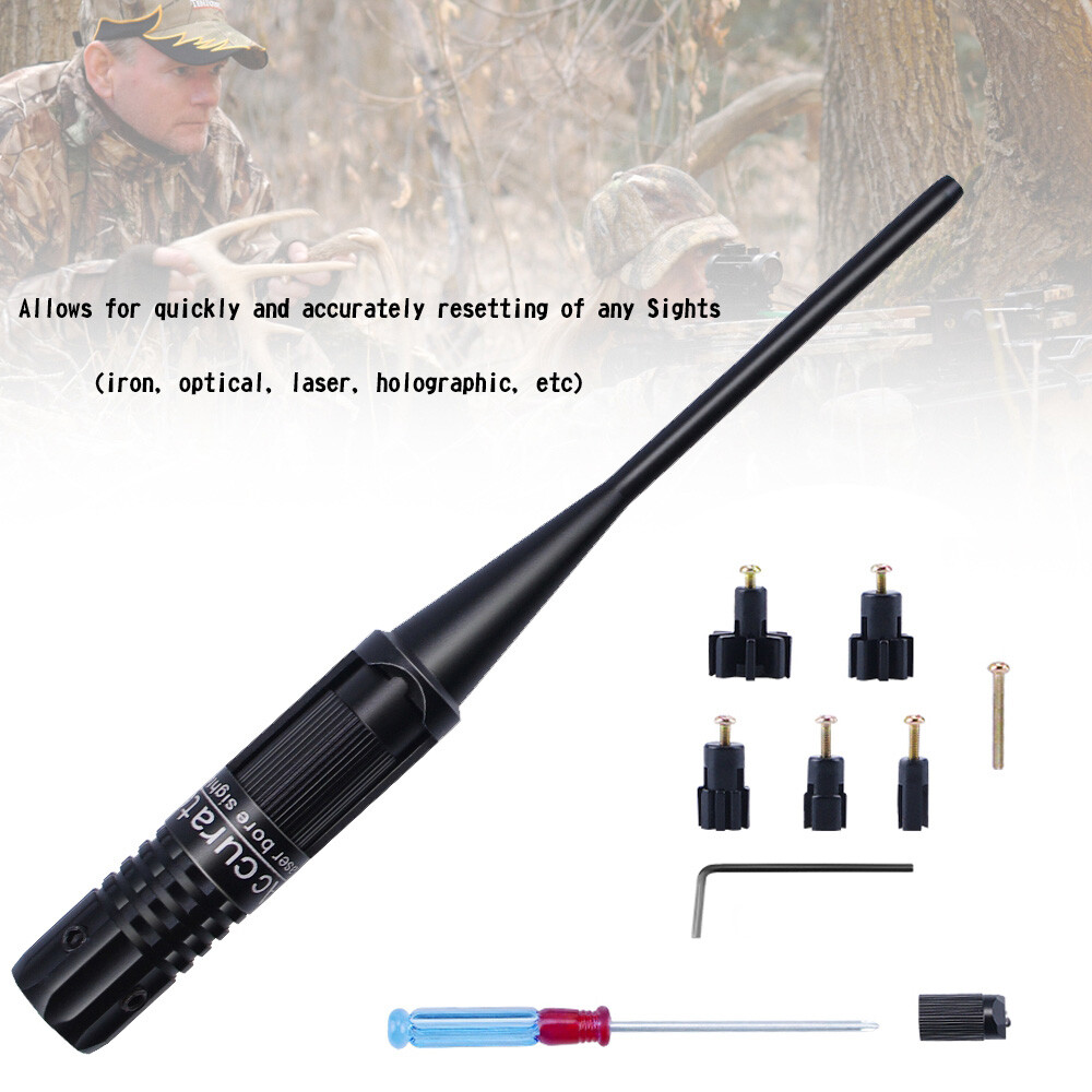 22-50 Cal Laser Calibrator Red Bore Sighter Pointer Pen