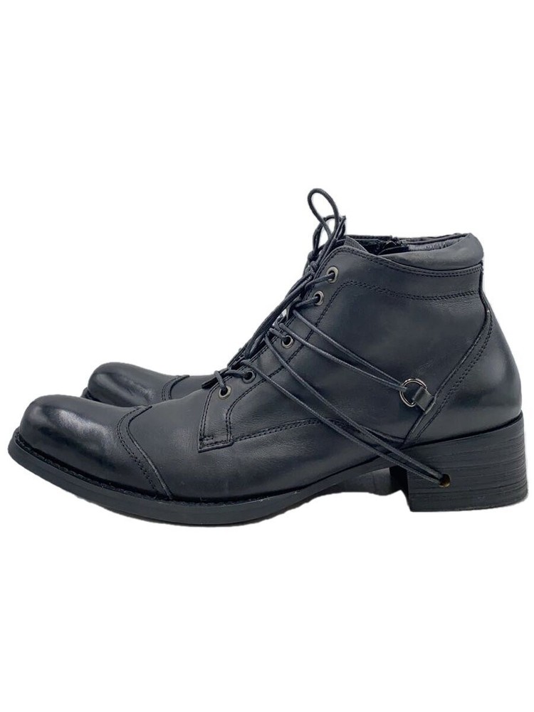 Whoop -De-Doo Lace-Up Boots/44/Blk/Leather// 858