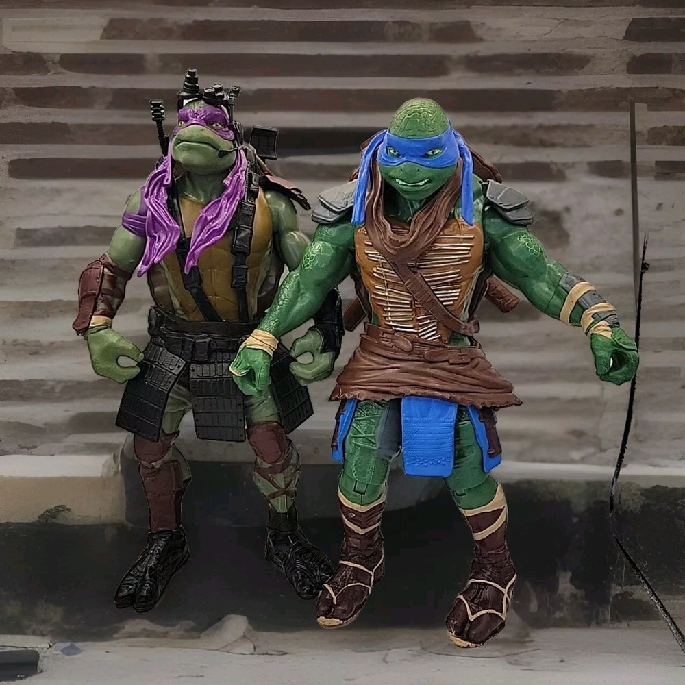 2014 Playmates TMNT Teenage Mutant Ninja Turtles Leonardo Donatello 11