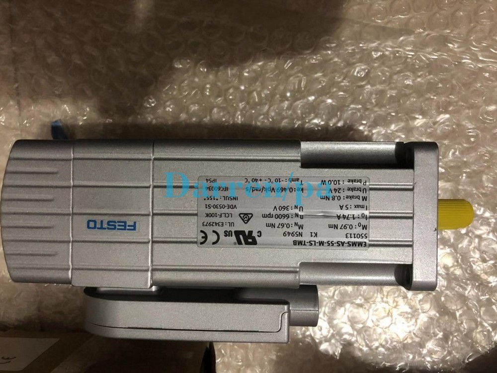 Festo EMMS-AS-55-M-LS-TMB 550113 Servo Motor New One EMMSAS55MLSTMB