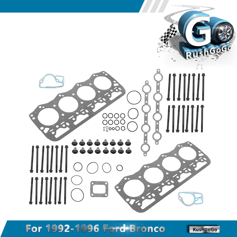 For Ford F250 F350 E450 E550 7.3 Diesel OHV 1994-2003 Head Gasket Head Bolts Set