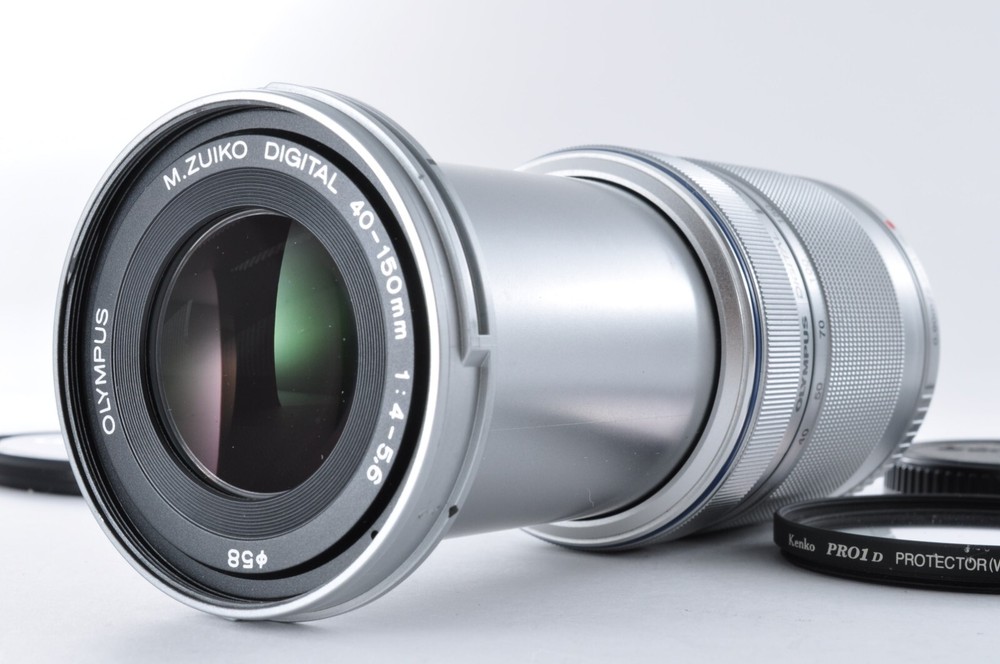 Olympus M.Zuiko 40-150mm f/4-5.6 MSC Silver Lens Japan #127