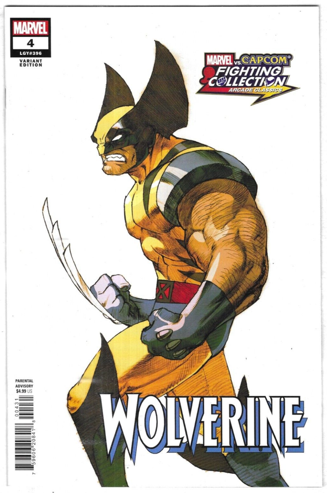 Wolverine Comic 4 First Print Cover B Marvel vs Capcom Bengus Variant 2024