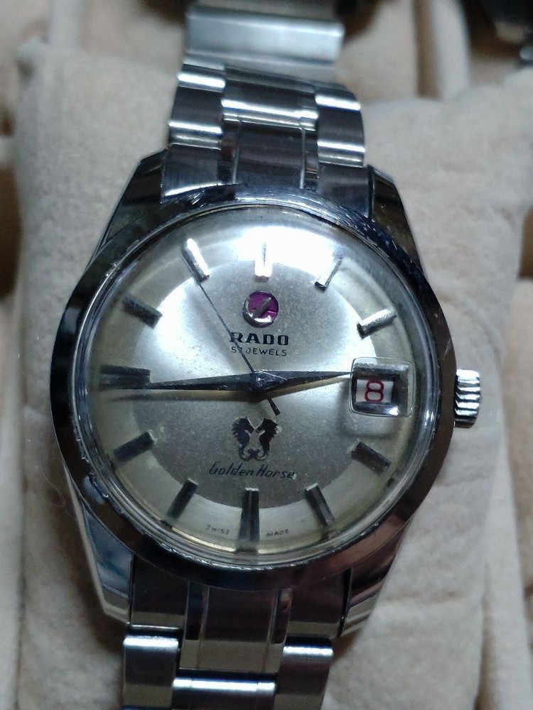 Rado Goldenhorse 57 Stones Limited Edition Luxury Item Champagne Dial Antique