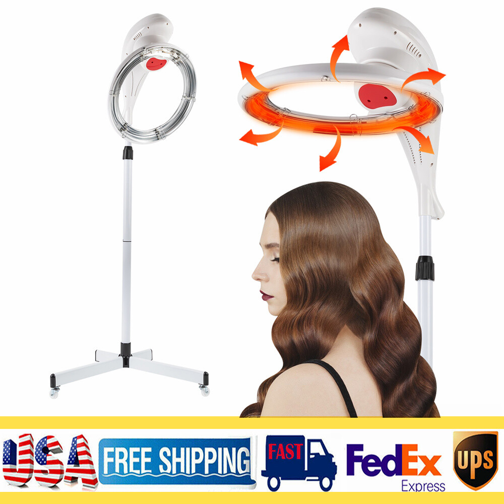360° Orbiting Infrared Hair Dryer Color Processor Salon Drying Perming Equipment