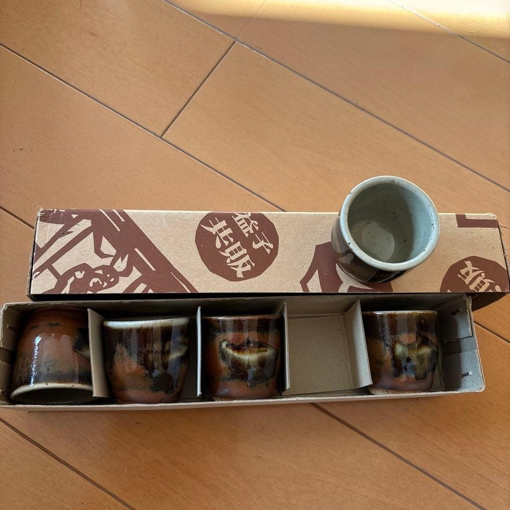 Mashiko ware Ochoco 5 piece set