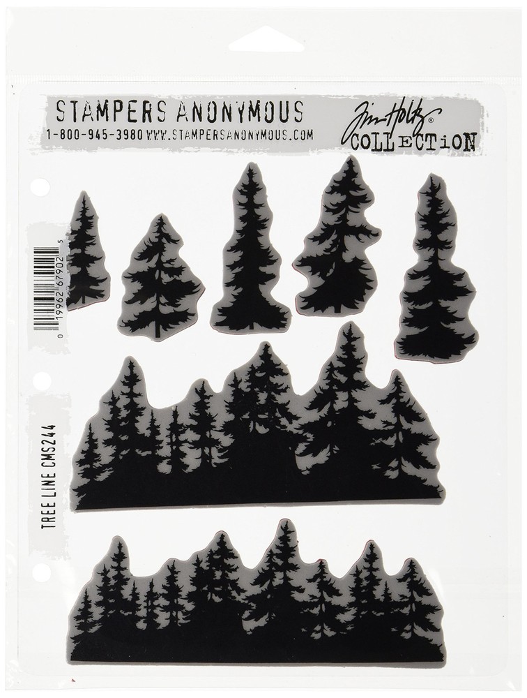 Tim Holtz Cling Stamps 7