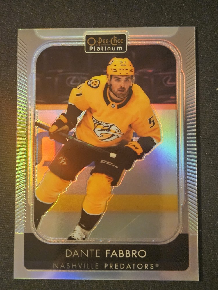 21-22 OPC Platinum Dante Fabbro 🌈🌈🌈 Rainbow Variant