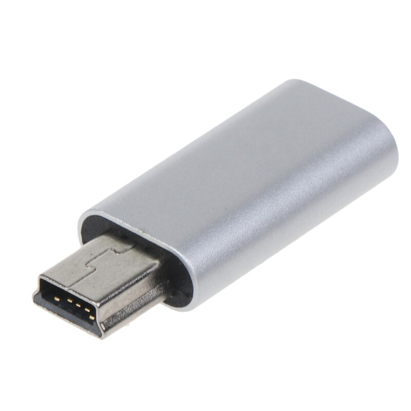 USB C to Mini USB Male Adapter for GPS 2.8cm Short Cable