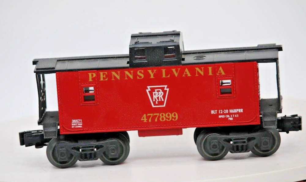 Lionel 1914 N5 Caboose Pennsylvania PRR 477899 O 27 Scale Model