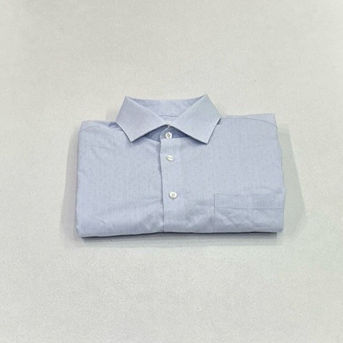 Calvin Klein Men's Wrinkle Free Dress Shirt, Light Blue, L (16-16.5-34/35)