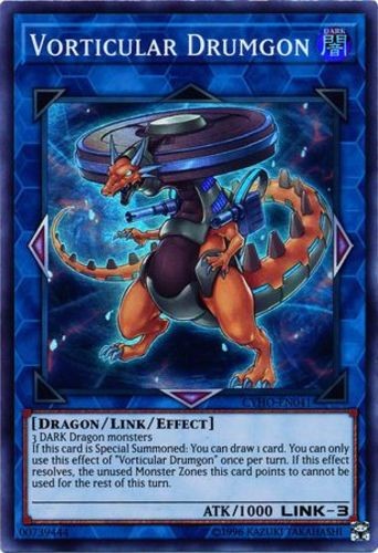 Vorticular Drumgon Super Rare Lightly Played Unlimited Edition