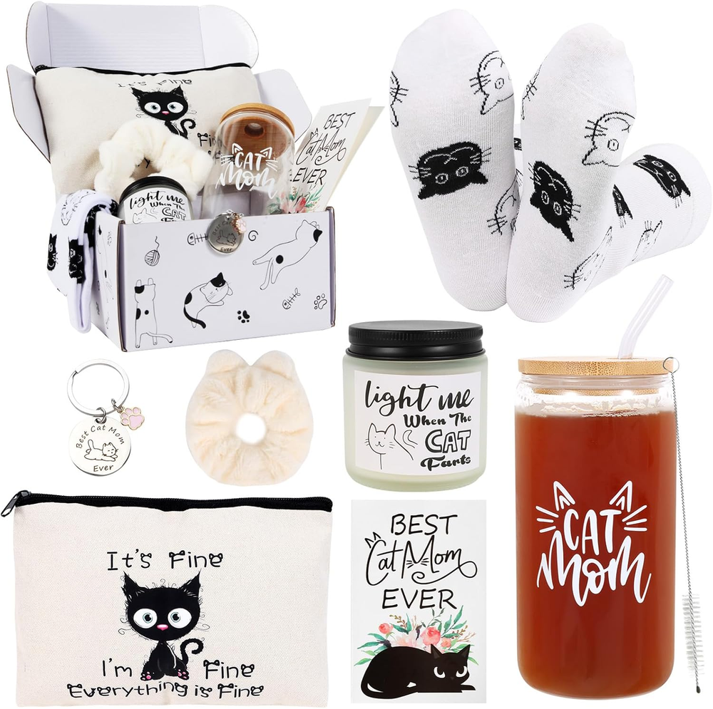 Cat Lover Gifts for Women, Cat Mom Gifts, Cat Gifts for Cat Mom Crazy Cat Lady I