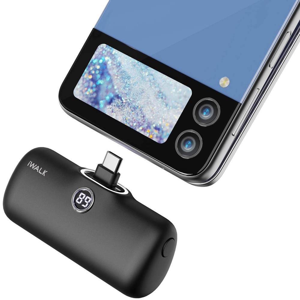 Small Portable Charger, 4800mAh 18W PD Fast Charging Power Bank with Built-in...