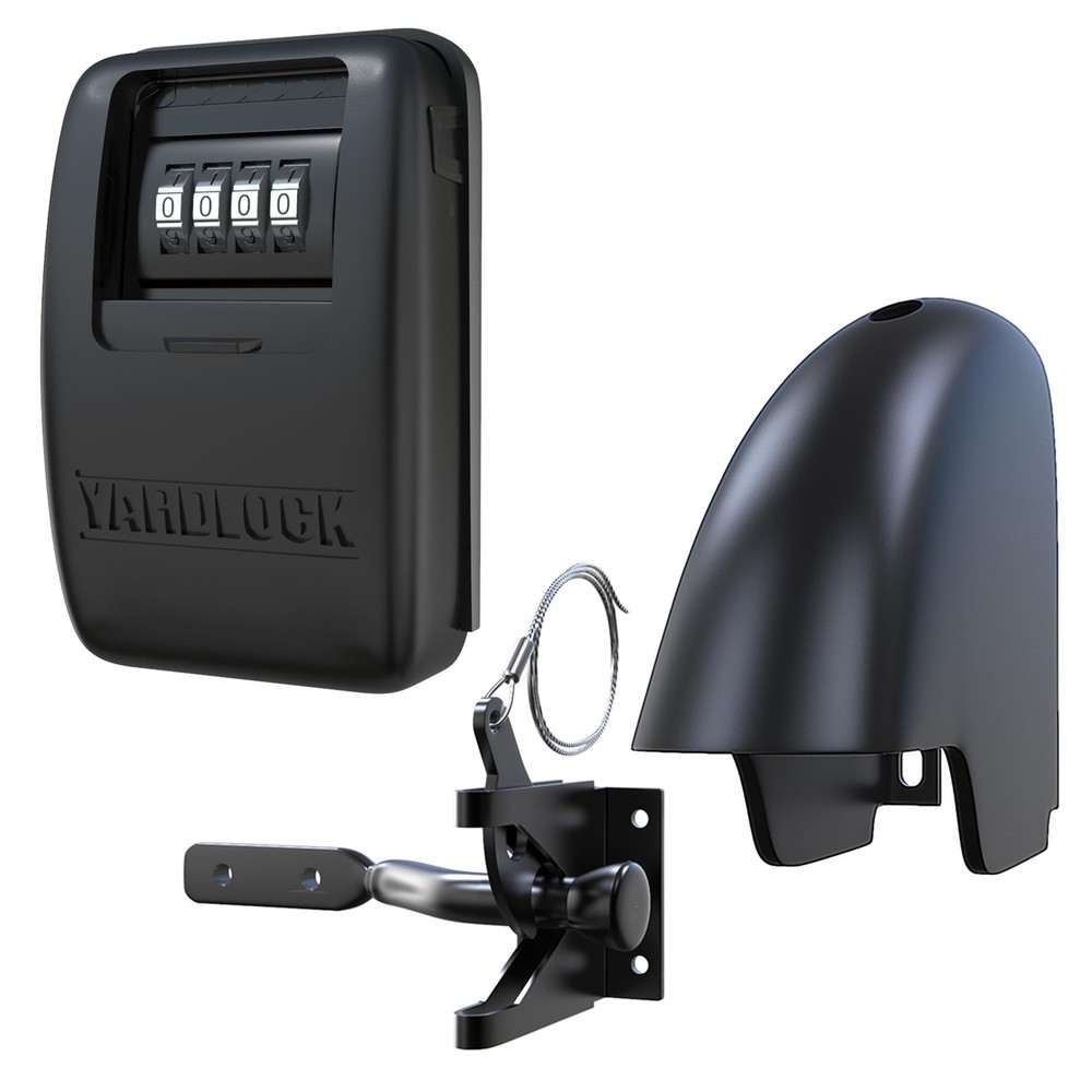 Keyless Gate Lock – Secure Fence Lock and Latch – 2-Way Access – Strong Durab...