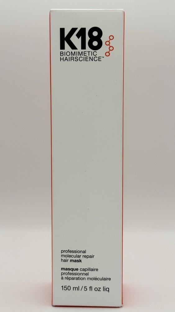 K18 Biomimetic Hairscience Pro Molecular Repair Hair Mask - 150ml / 5 oz - NIB