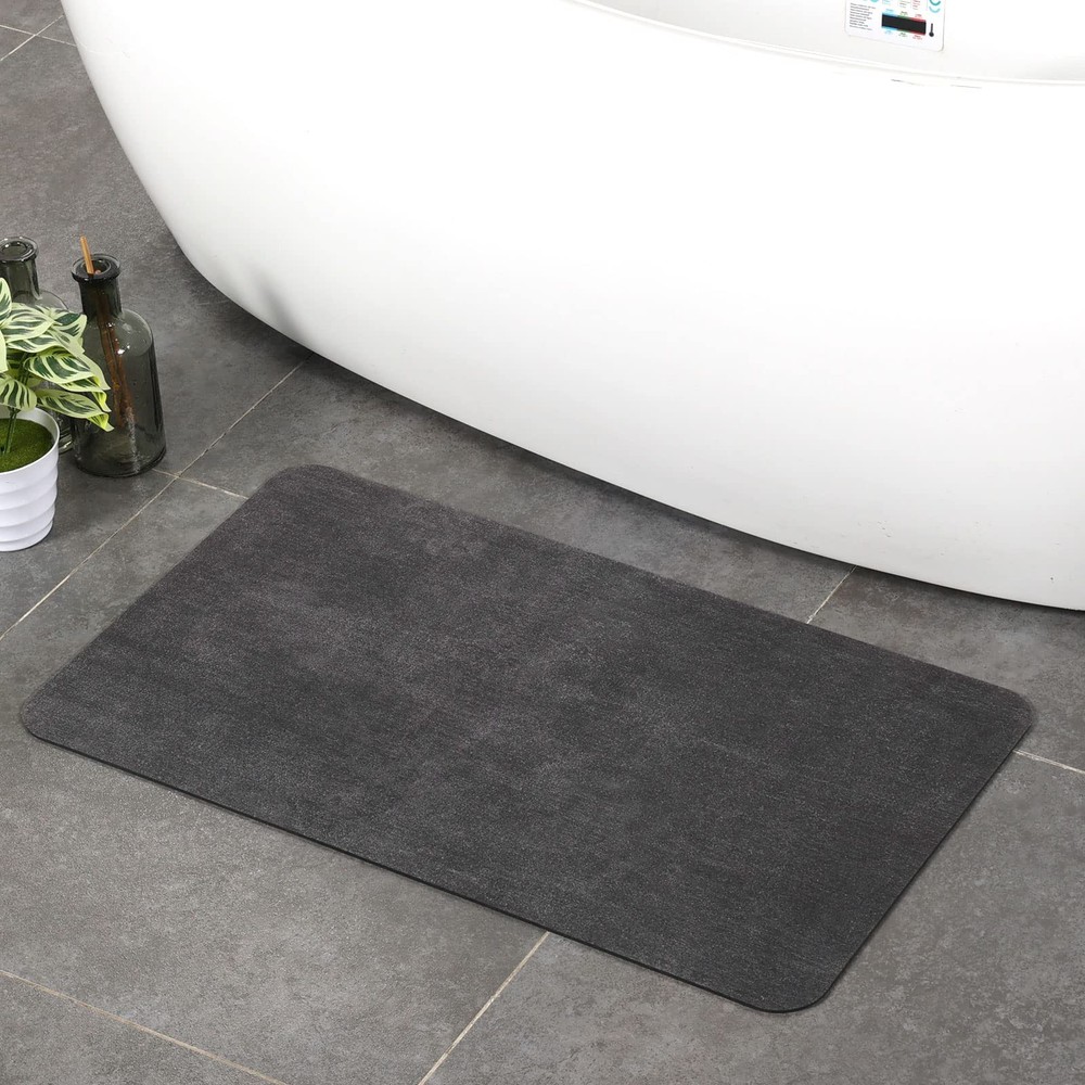 Super Absorbent Quick-Dry Non-Slip Bath Mat Rug for Easy Cleaning