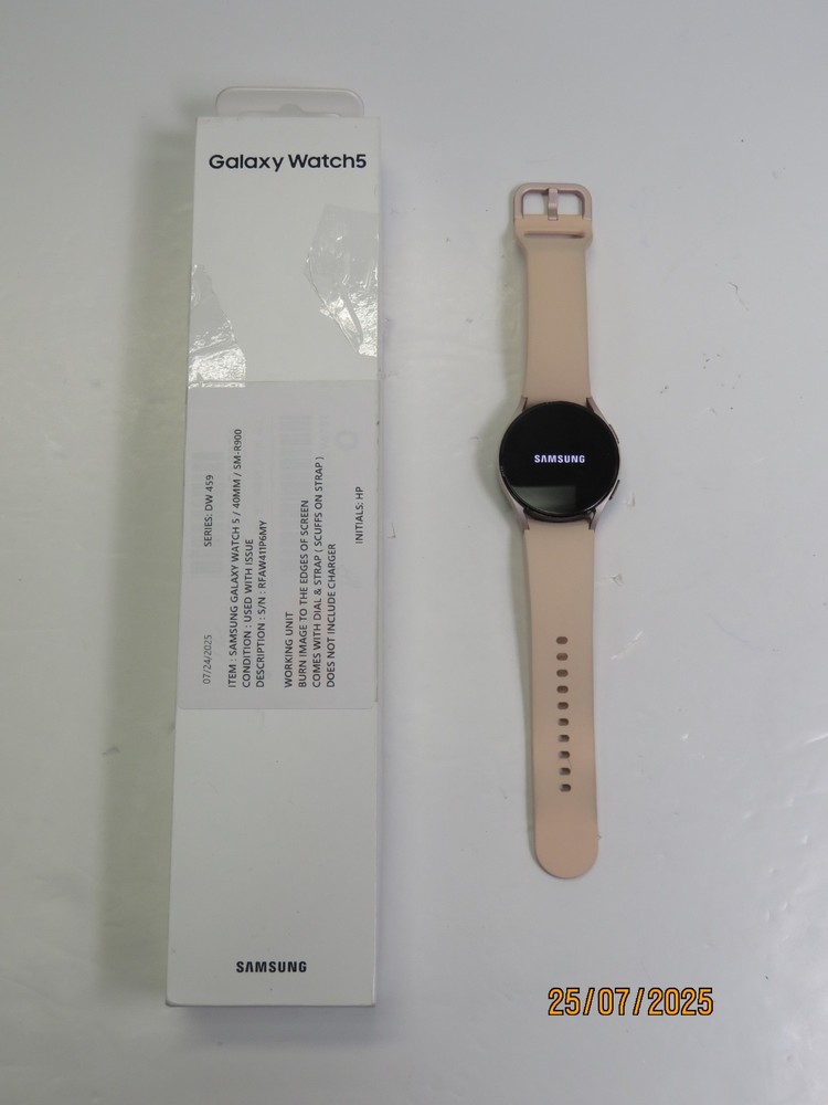 Samsung Galaxy Watch5 40mm  (SM-R900) Pink Gold Smartwatch [DW459]