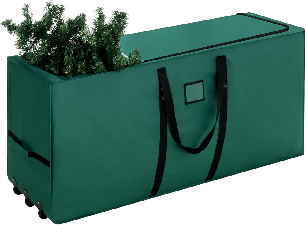 Christmas Tree Storage Bag with Wheels, Artificial Christmas Tree Bags Storage 9