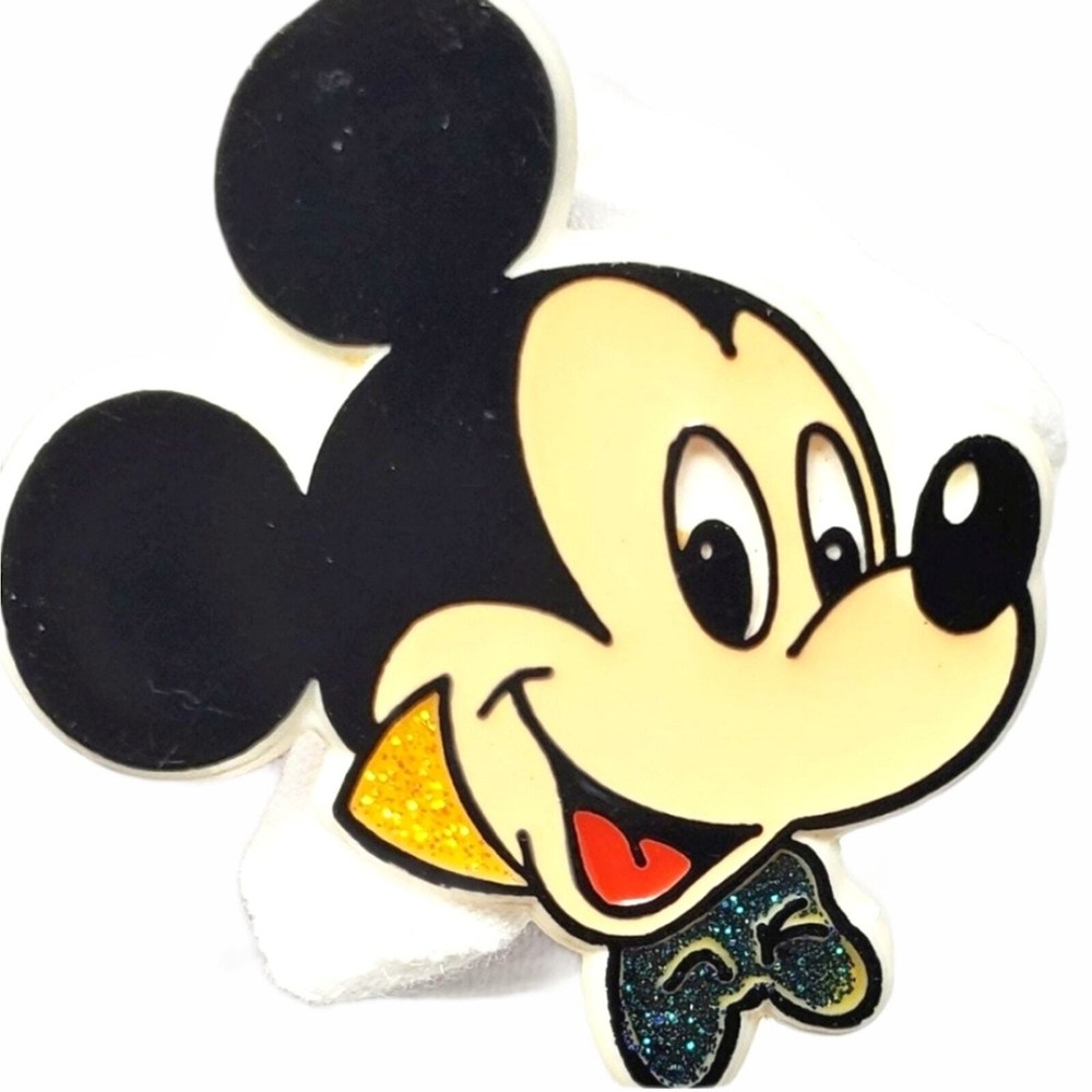 Disney Mickey Plastic Pin-Vintage, Very Rare, Hard to Find