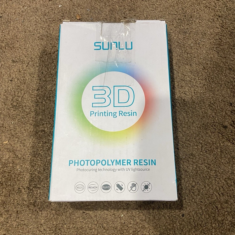 SUNLU 1000G Standard Green 405nm UV Resin for LCD DLP SLA 3D Printers