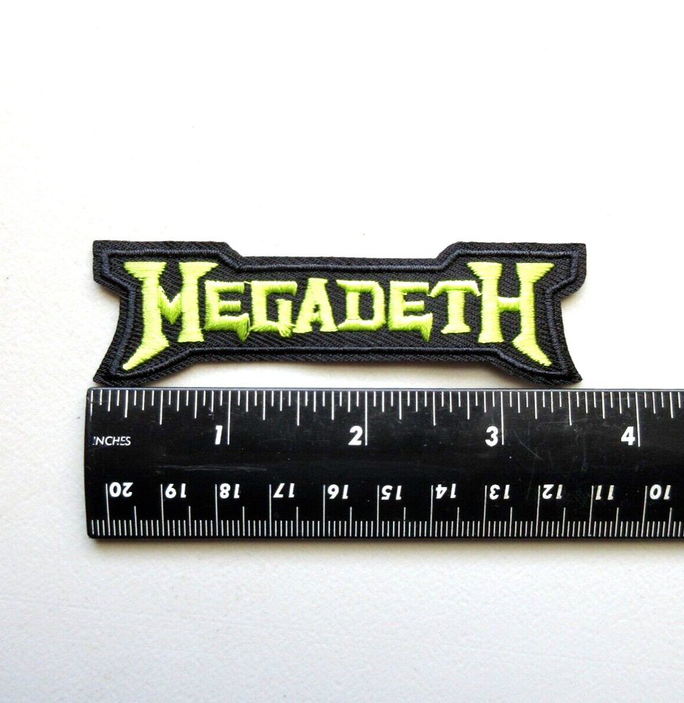MEGADETH METAL BAND MUSIC BATTLE VEST JACKET HAT EMBROIDERED IRON ON PATCH