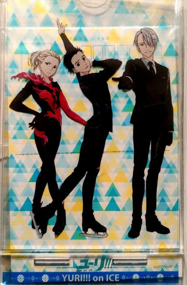 Yuri on Ice Anime Acrylic Stand Case for Character Display