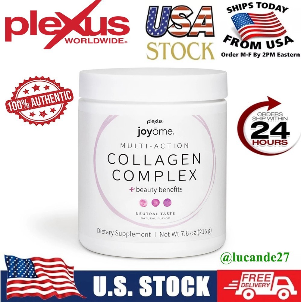 Plexus Joyōme Neutral Flavor Multi-Action Collagen Complex 7.6 oz Exp 07/27