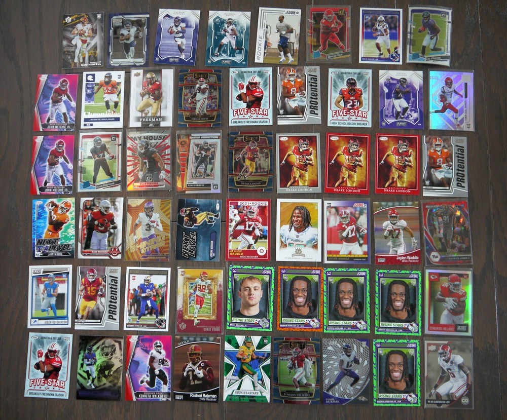 53 Top Rookie Cards - Bijan Robinson, Devonta Smith, Jordan Addison & More