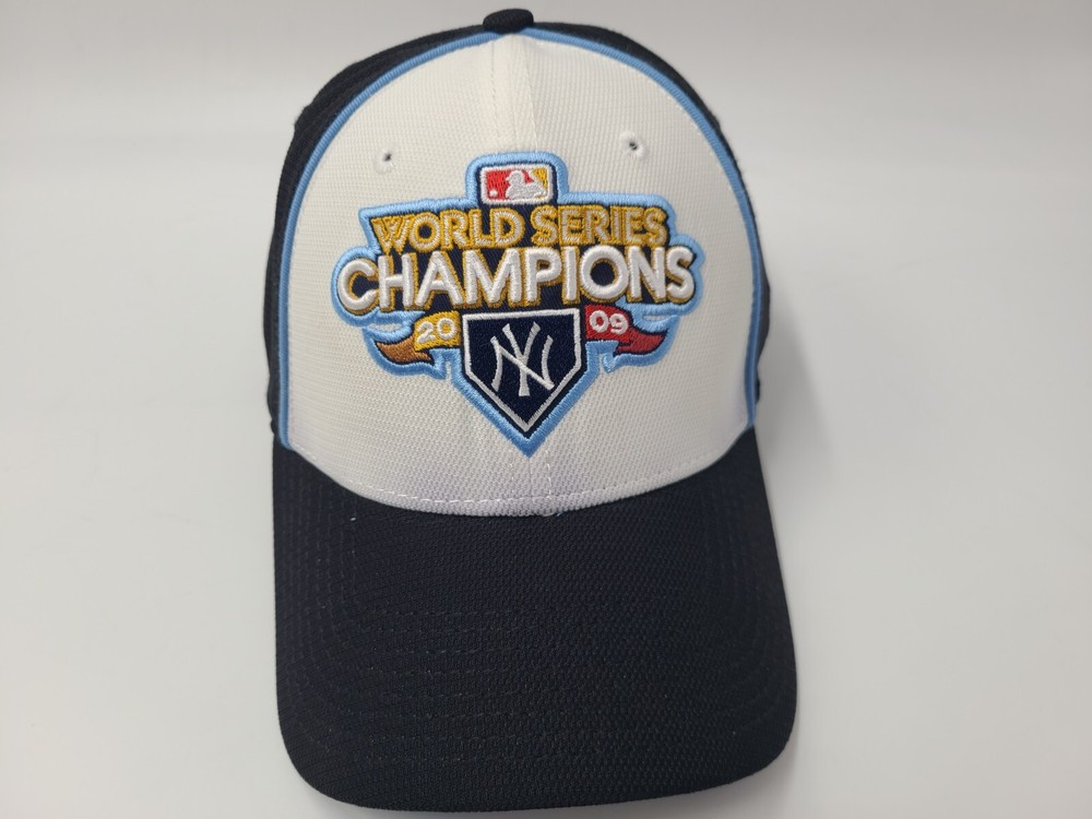 New York Yankees 2009 World Series Champions New Era 39Thirty Fit OSFM Hat Cap