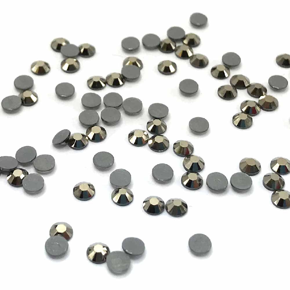 Swarovski SS12 Hotfix Flatback Crystals 144pc Light Gold Clearance-image