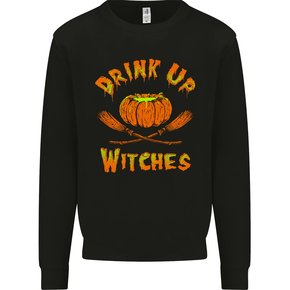 Drink up Witches Mens Sweatshirt Jumper