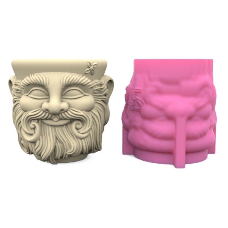 Silicone Flower Pot Molds for Concrete DIY Crafts