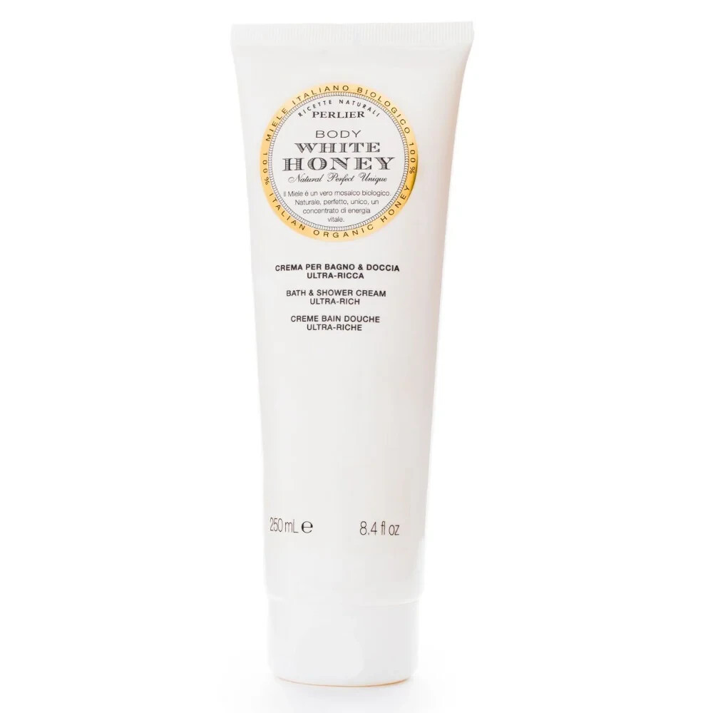 Perlier White Honey Bath & Shower Cream 8.4 fl. oz. Sealed Rare