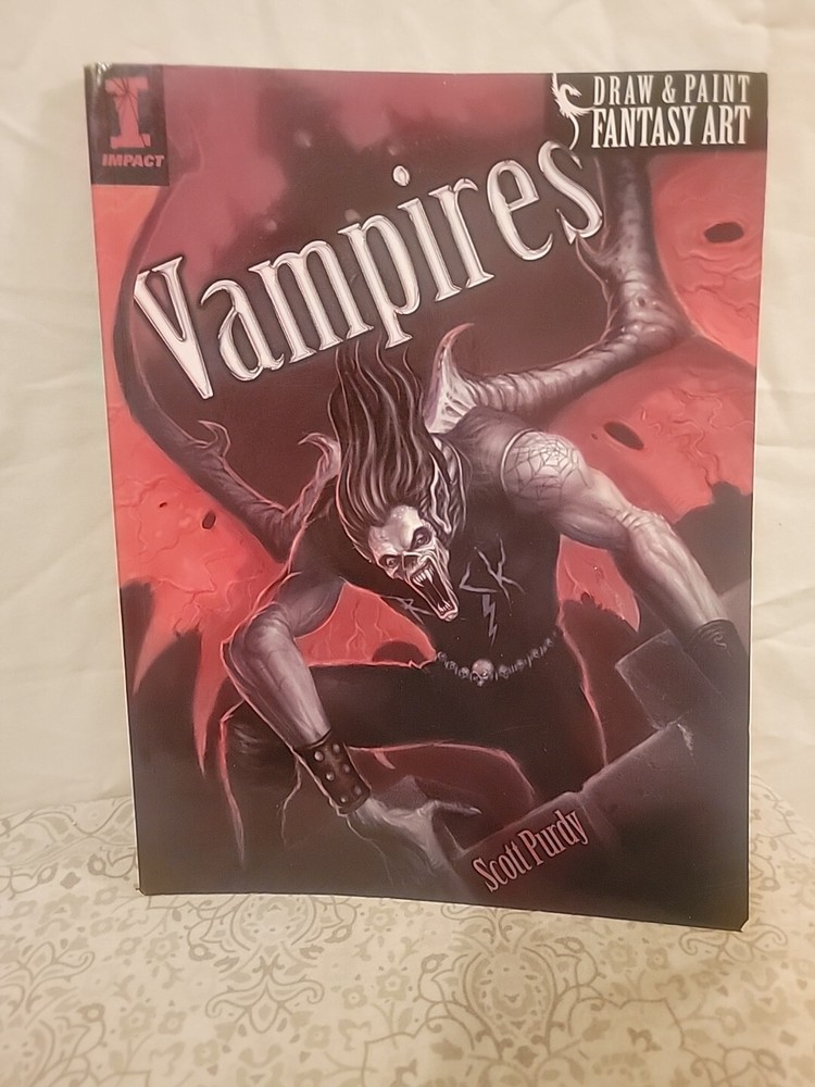Draw & Paint Fantasy Art - Vampires [Paperback] Purdy, Scott