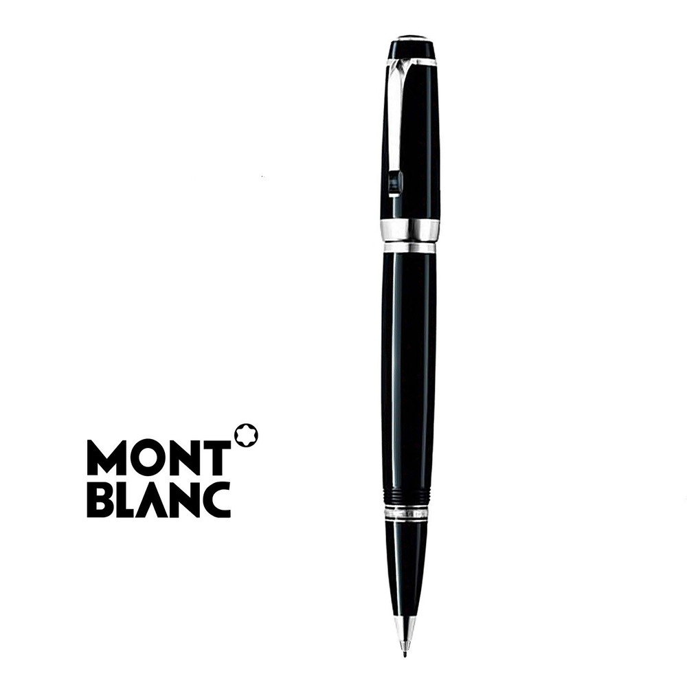 MontBLANC Boheme Platinum Rollerball Pen with Leather Case Brand New