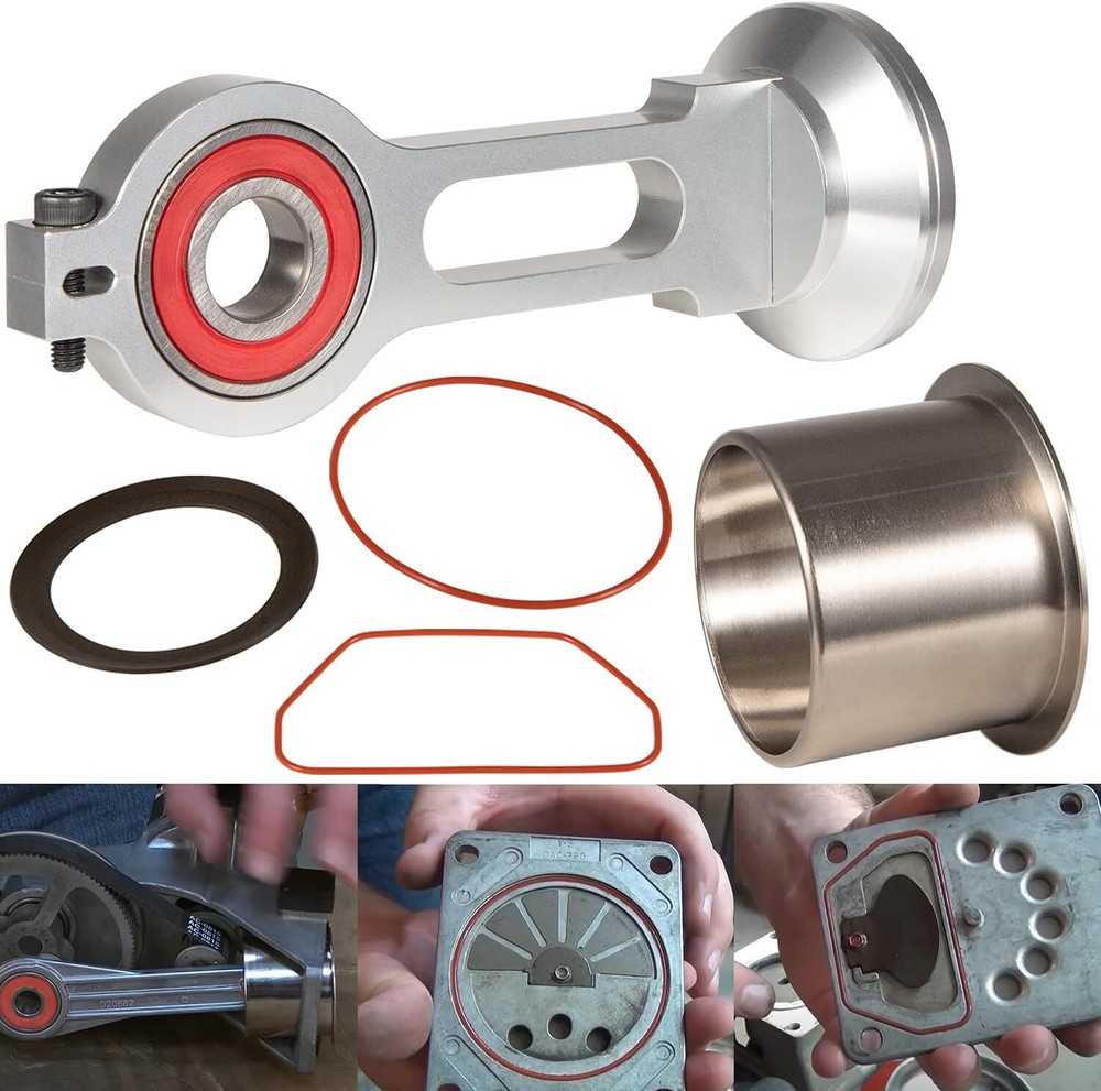 Sears Compressor Piston Kit with Connecting Rod & Bearing Replacement