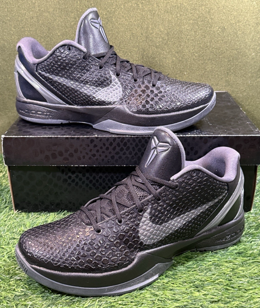 Nike Kobe 6 'Blackout' (Size 9) *Super Clean/VNDS/OG All* *RARE* 429659-013