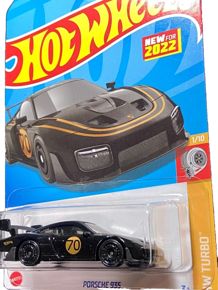 Hot Wheels Porsche 935 12/250 HW Turbo 1:64 Die-Cast Model Car 2022 NIP