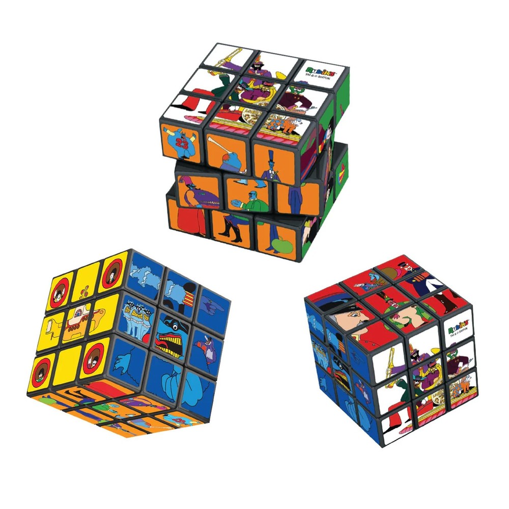 The Beatles Yellow Submarine Limited Edition Rubik's Cube Puzzle