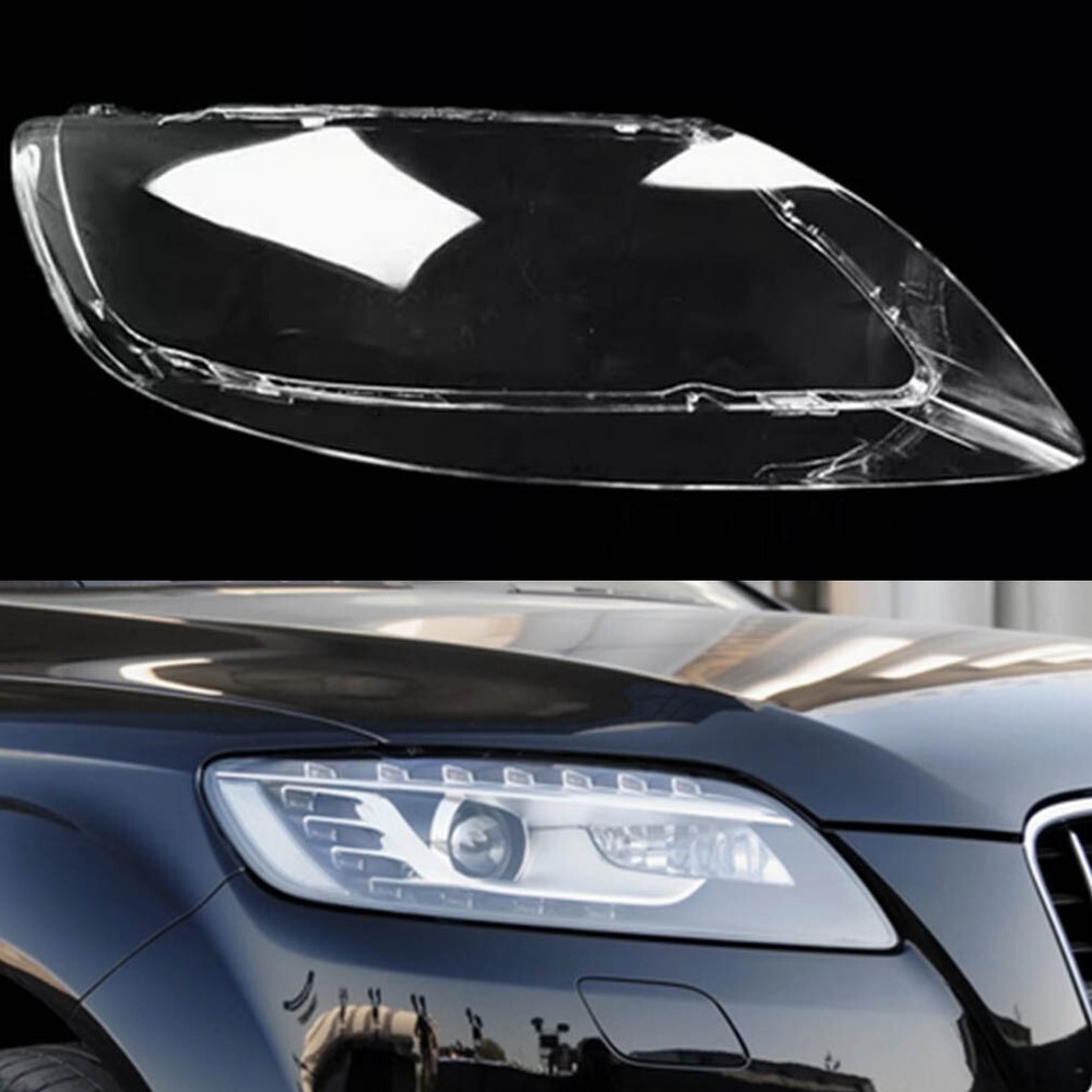 1pcs Right Headlight Lens Transparent Headlamp Shell Cover For Audi Q7 2006-2015