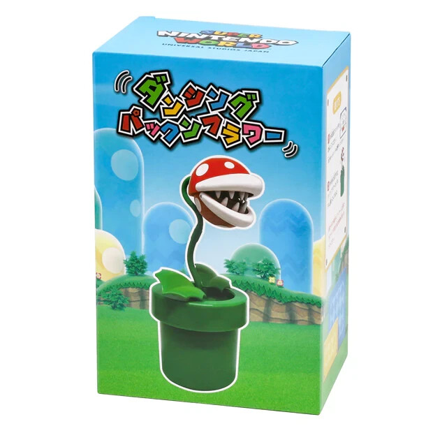 [Universal Studios] Super Nintendo World Pac-Man Flower Figure From JP NEW