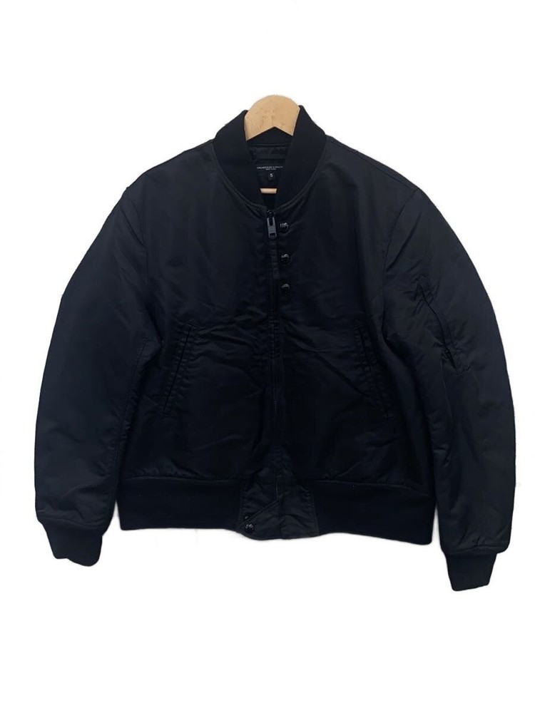 Engineered Garments Aviator Jacket/Flight Jacket/S/Nylon/Blk// 3393