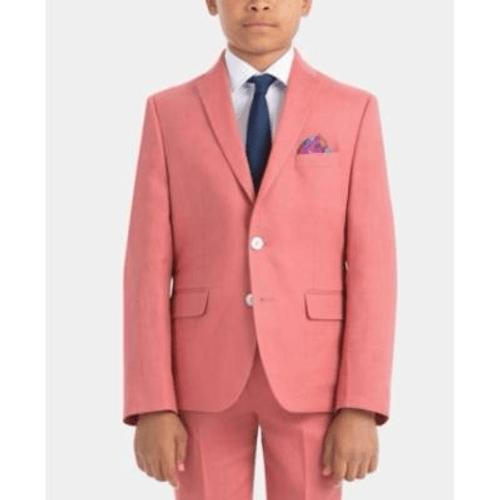 Lauren Ralph Lauren Little & Big Boys Classic Fit Linen Sport Coat - Red Size 10