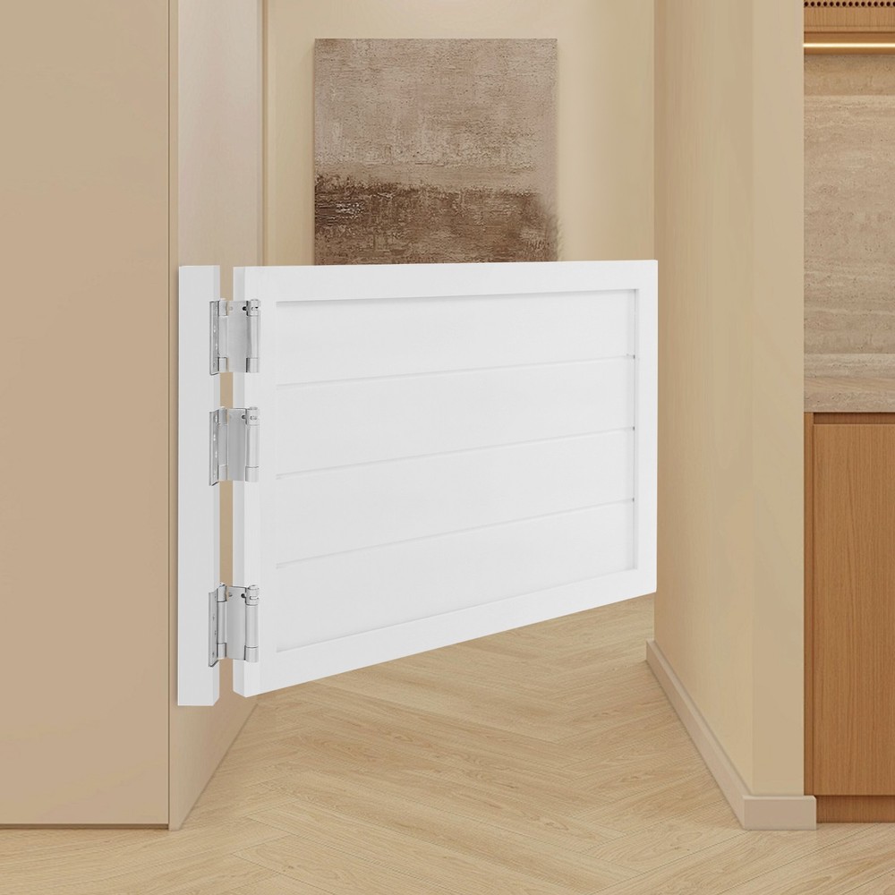 Partition Half Door for Doorways w/ Doorpost & 3 Hinges for Shop Entrance Areas