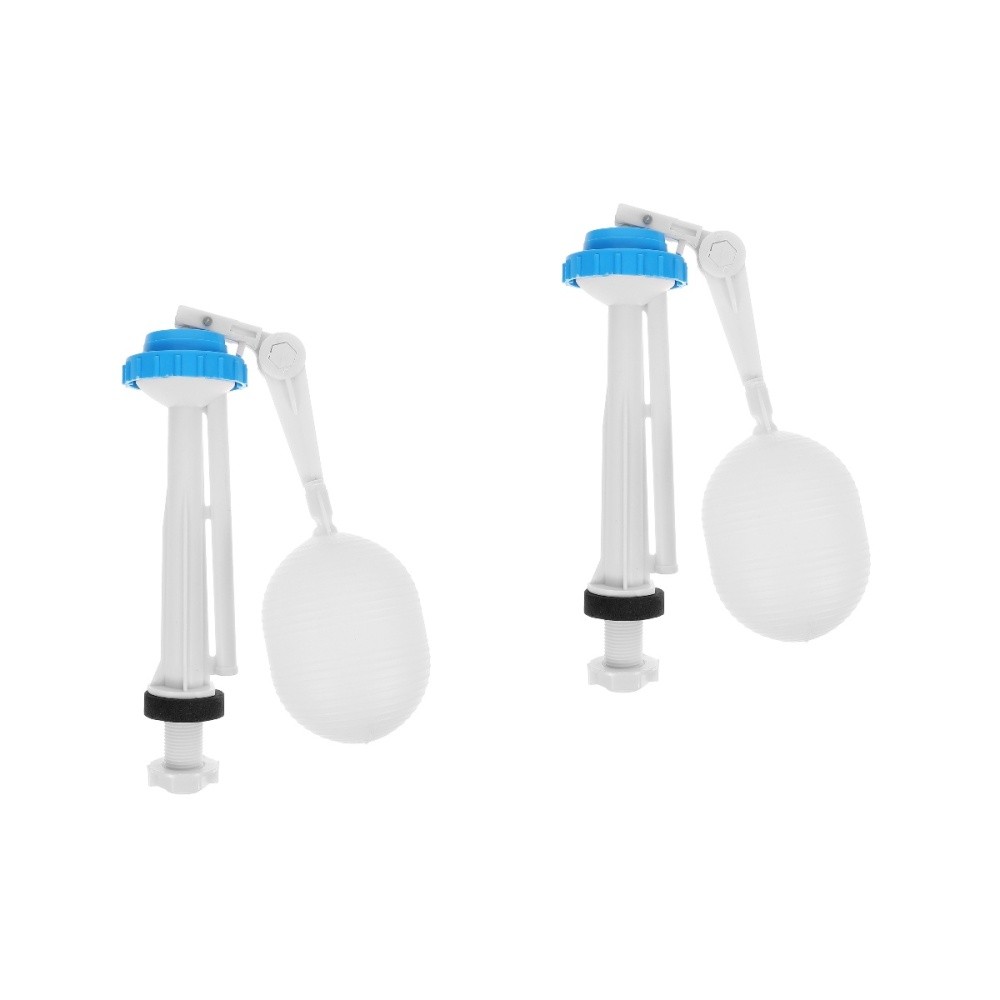 2-Pack Toilet Fill Valve Replacement Kit with Float & Water Inlet