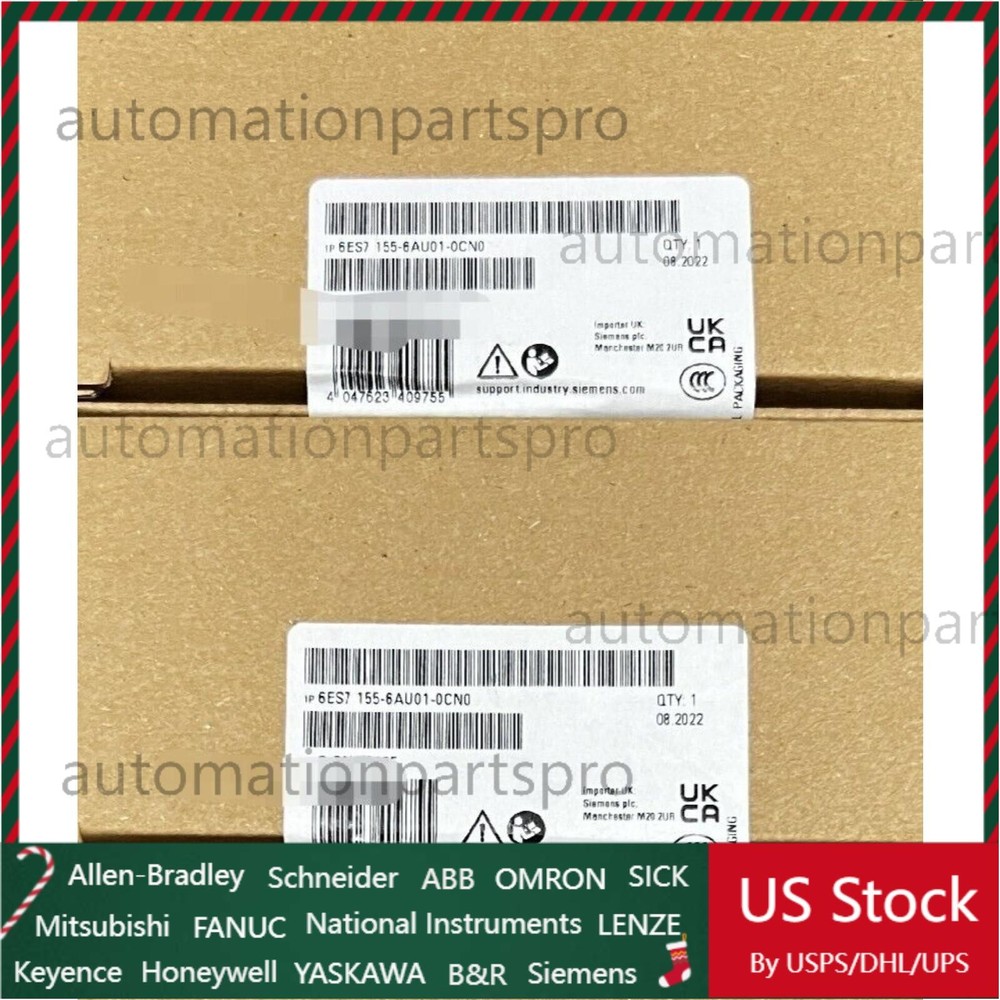 1 PCS New In Box Siemens 6es7155-6au01-0cn0 6es7 155-6au01-0cn0 Free Shipping