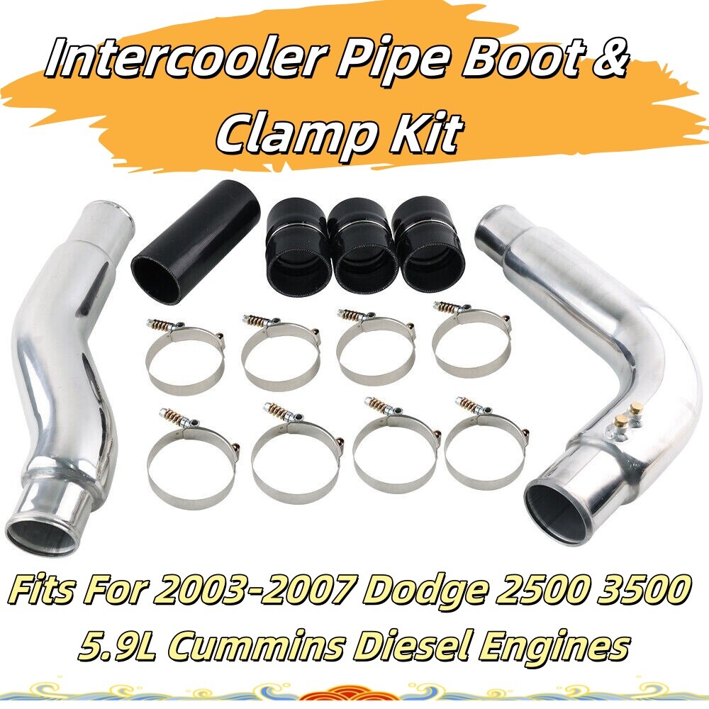 2003-2007 Dodge Ram 2500 3500 5.9L Cummins Diesel Intercooler Pipe & Boot Kit